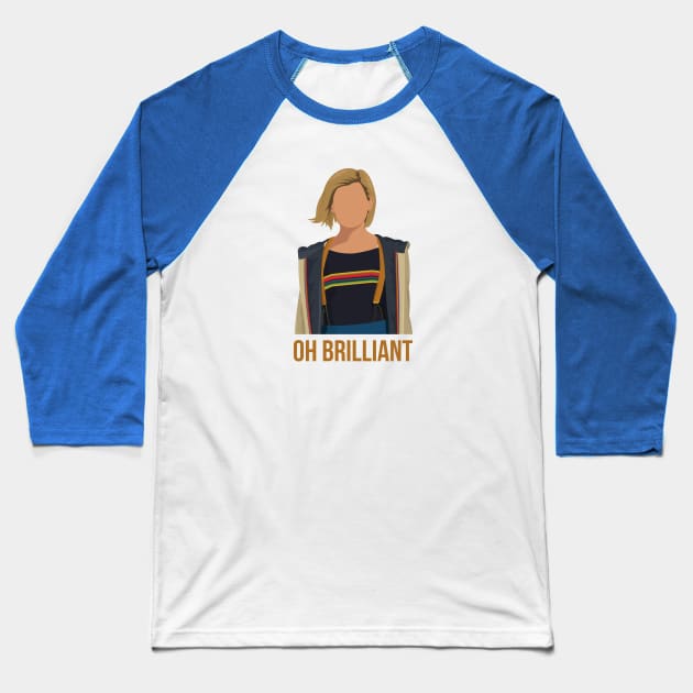 13th Doctor Baseball T-Shirt by bethmooredesigns10